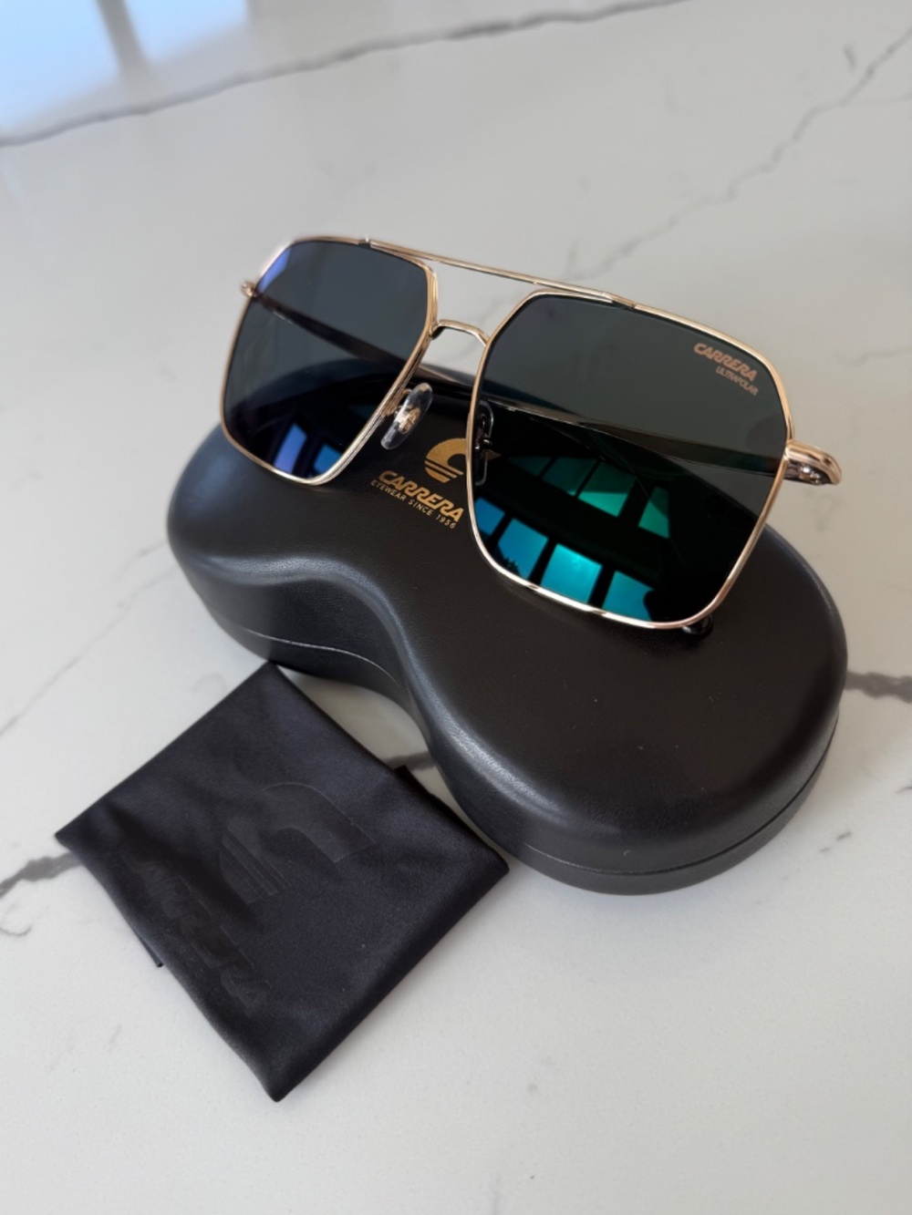 New CARRERA 333/S Navigator Sunglasses J5G/Q3 Polarized - Picture 5 of 16
